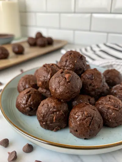 Brownie Protein Bites
