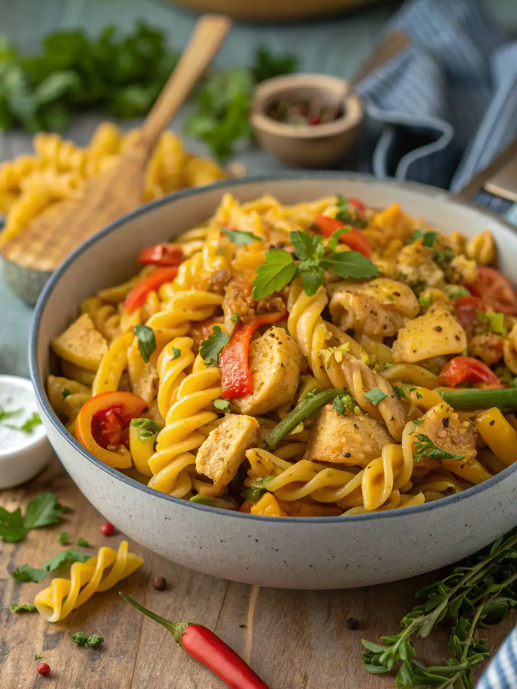 Chicken Rasta Pasta