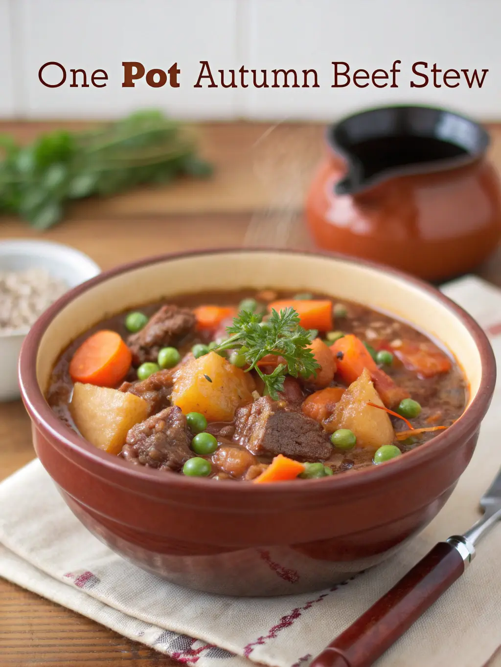 One Pot Autumn Beef Stew