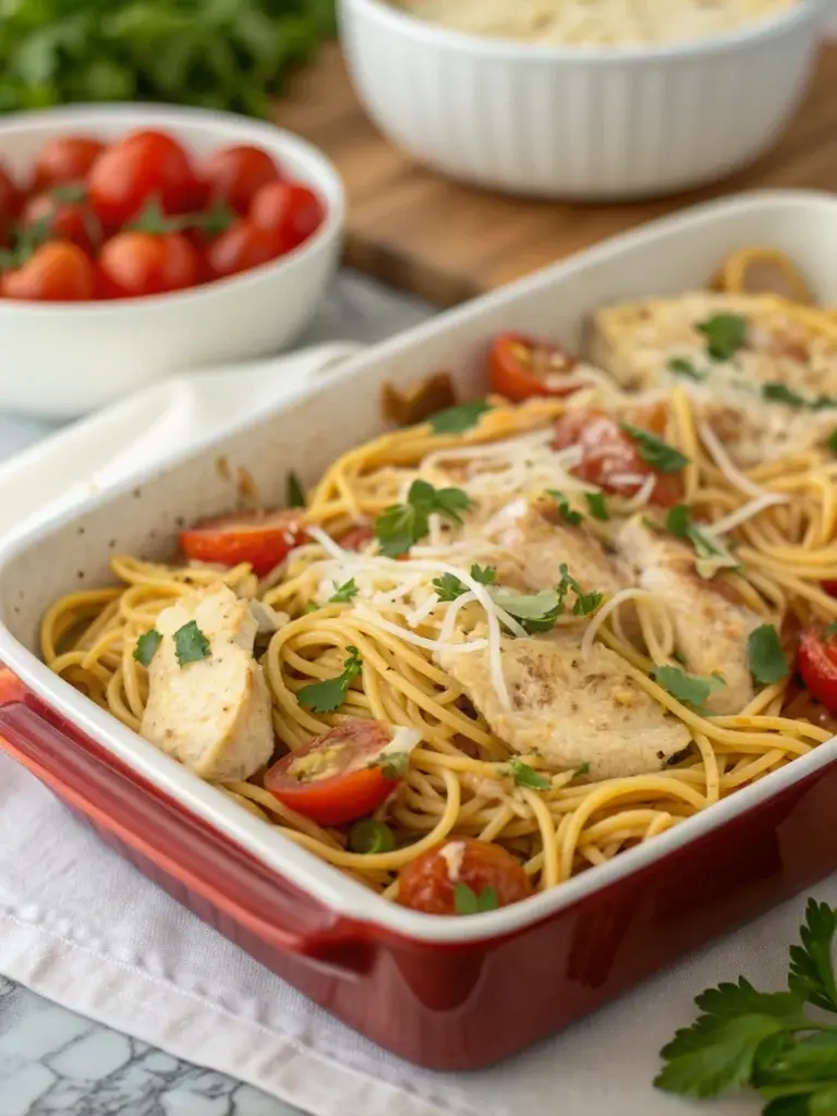 Chicken Spaghetti Bake Recipe
