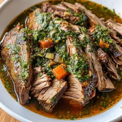Tender Chimichurri Beef Pot Roast Recipe | Juicy, Flavorful & Easy to Make