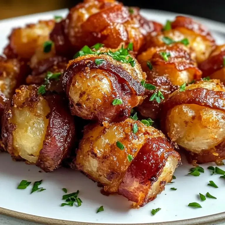 Irresistible Bacon Wrapped Tater Tot Bombs Recipe | Crispy & Cheesy Snack Ideas