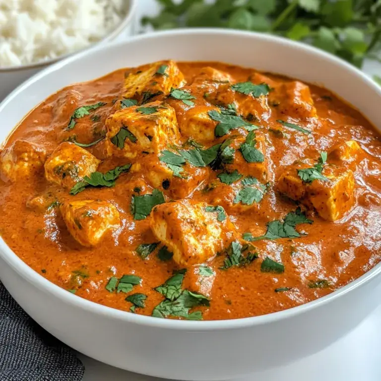 Easy Crockpot Cottage Cheese Tikka Masala Recipe | Creamy & Flavorful Slow Cooker Curry