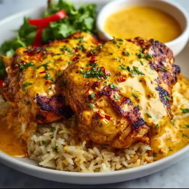 Creamy Peri-Peri Chicken & Rice Recipe | Easy & Flavorful Dinner Idea