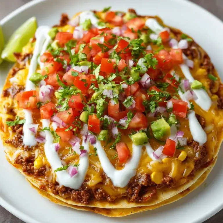 Delicious Mexican Pizza Recipe | Authentic & Easy to Make Mexican Pizza