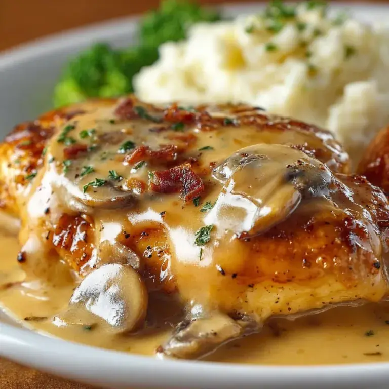 Texas Roadhouse Smothered Chicken Recipe | Tender, Flavorful & Easy to Make