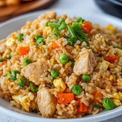 Easy 30-Minute Chicken Fried Rice Recipe | Quick & Delicious Dinner