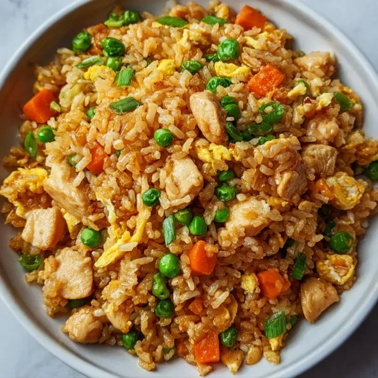 Easy 30-Minute Chicken Fried Rice Recipe | Quick & Delicious Dinner