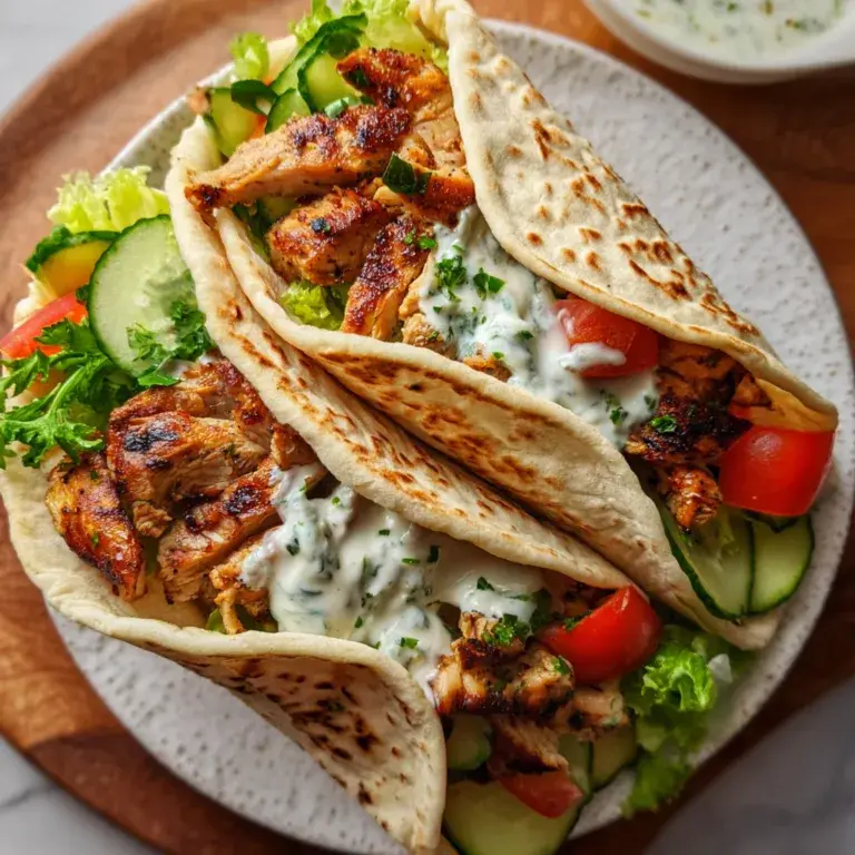 Delicious Juicy Chicken Shawarma Wraps | Easy & Flavorful Recipe