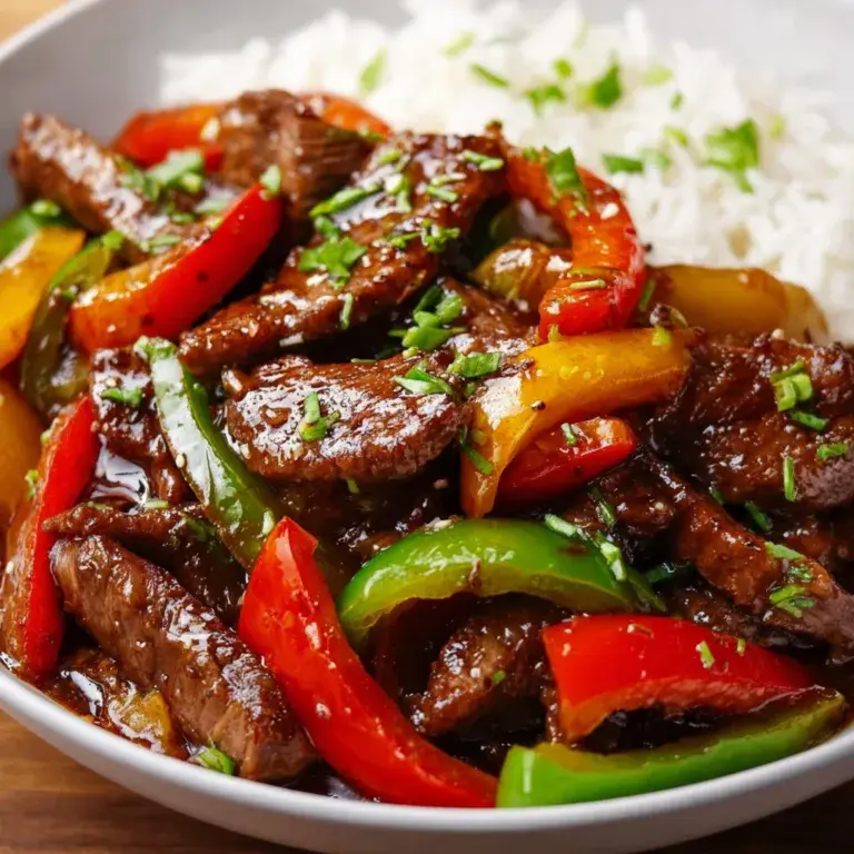 Quick & Flavorful Pepper Steak Recipe | Easy Weeknight Dinner Idea
