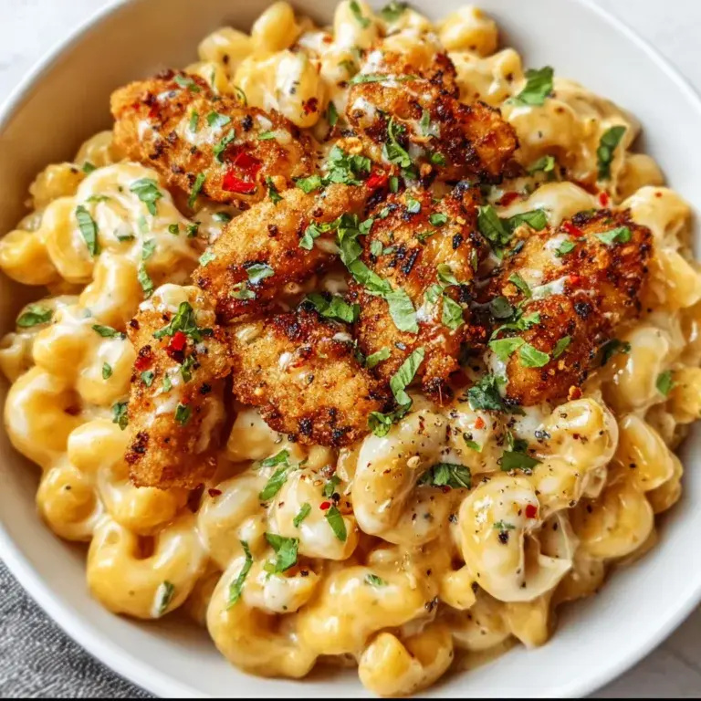 Honey Pepper Chicken Mac & Cheese Recipe | Creamy, Spicy Comfort Food