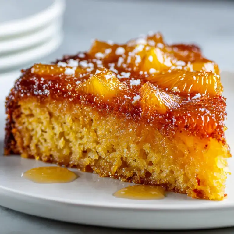 Delicious Upside Down Orange Cake Recipe | Moist & Zesty Dessert Guide