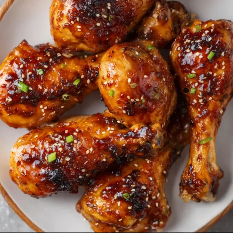 Sweet Soy Glazed Chicken Drumsticks Recipe | Easy, Flavorful Dinner Idea