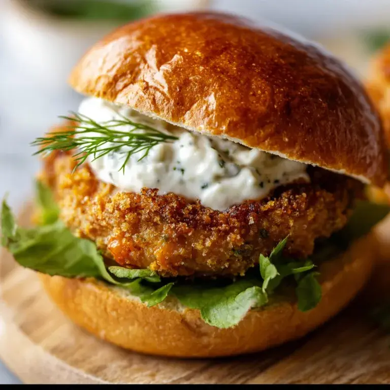 Crispy Dill Chicken Burger with Homemade Mayo | Easy & Delicious Recipe