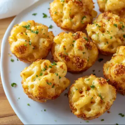 Easy Mac and Cheese Bites Recipe | Quick & Cheesy Snack Ideas