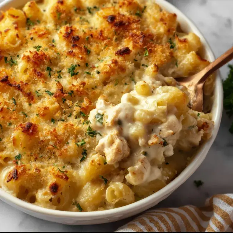 Delicious French Onion Chicken Mac and Cheese Recipe | Creamy & Savory Comfort Food