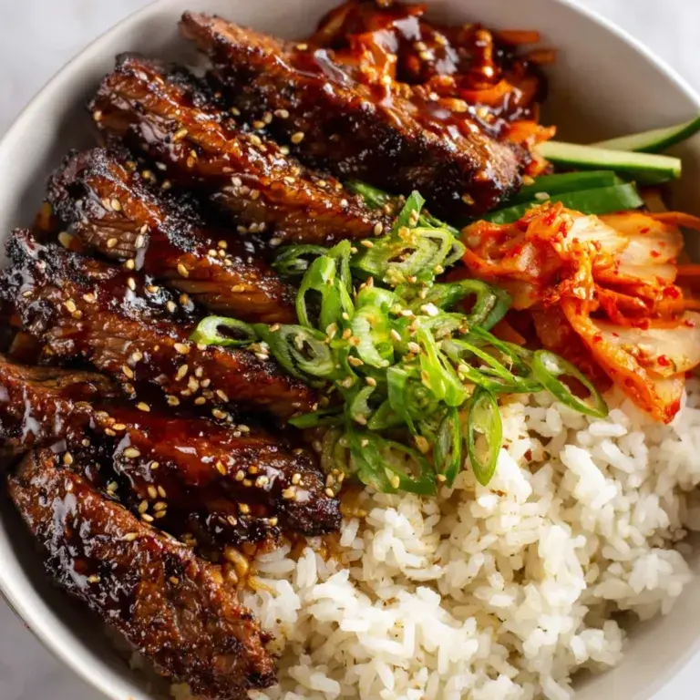 Delicious Korean BBQ Steak Rice Bowls | Easy & Flavorful Recipe
