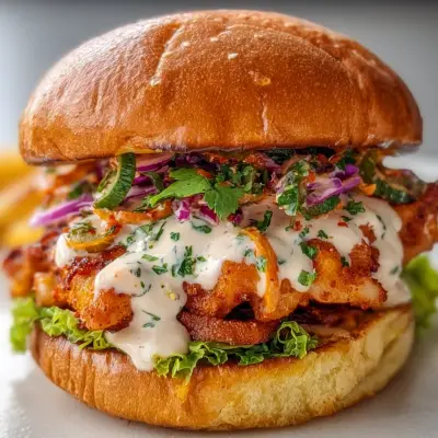 Spicy Jalapeno Chicken Sandwich with Creamy Sauce | Delicious & Easy Recipe