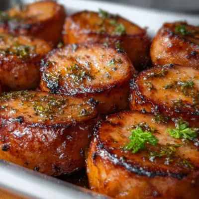 Easy Baked BBQ Sausages Recipe – Juicy Oven-Cooked Sausages