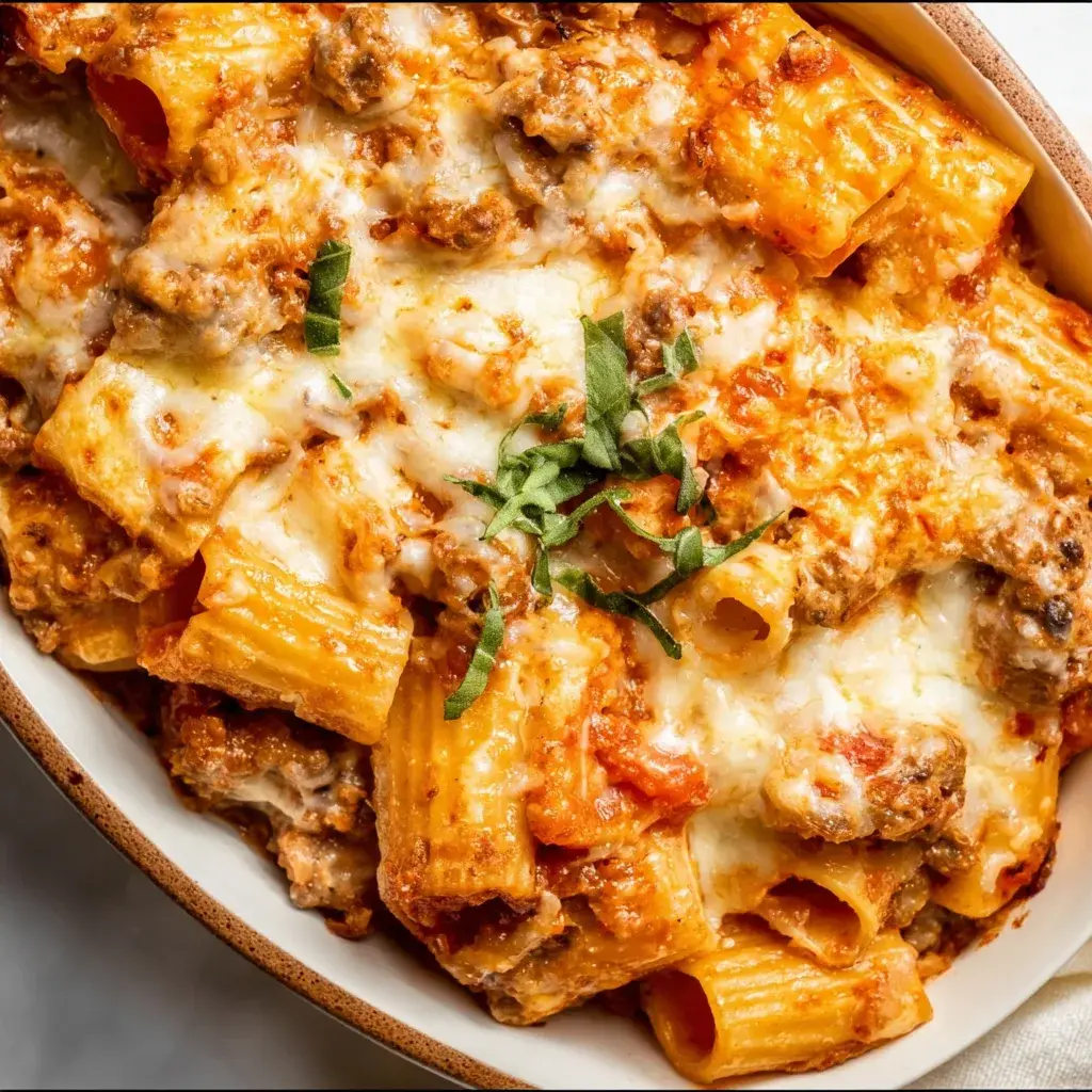 Easy Italian Sausage Pasta Bake Recipe – Delicious & Cheesy Dinner Idea