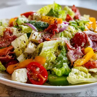 Fresh Italian Chopped Salad Recipe | Easy & Healthy Meal Idea