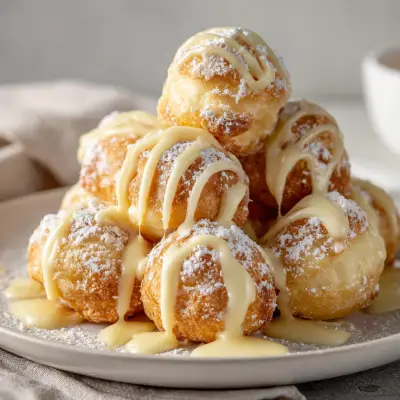 Authentic Vanilla Custard Cannoncini Bites – Classic Italian Pastry Delight