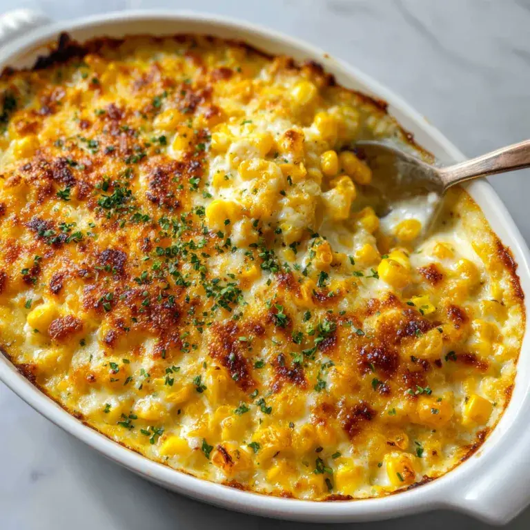 Ruth’s Chris Creamed Corn Au Gratin Recipe – Rich & Cheesy Side Dish