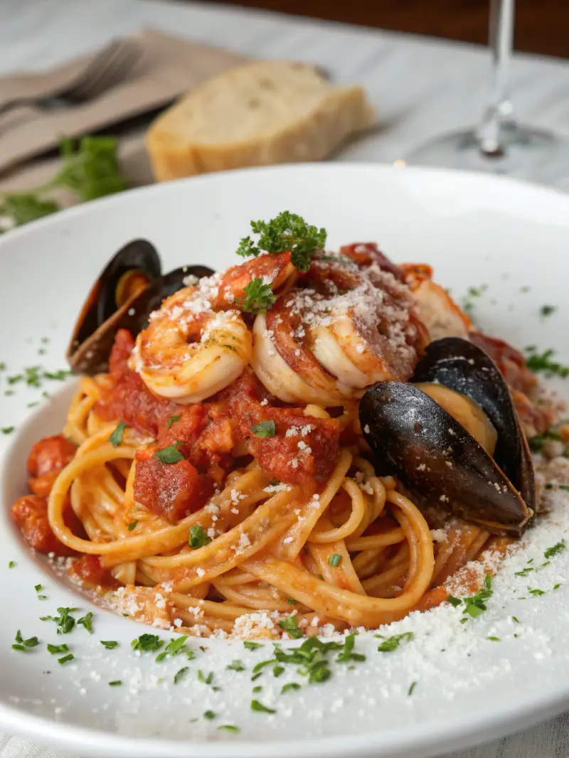 Seafood Pasta Fra Diavolo