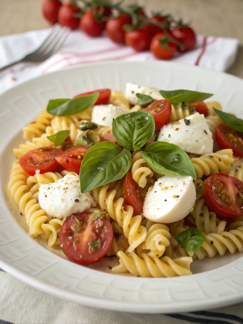 Fusilli alla Caprese