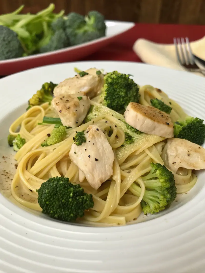 Chicken and Broccoli Pasta