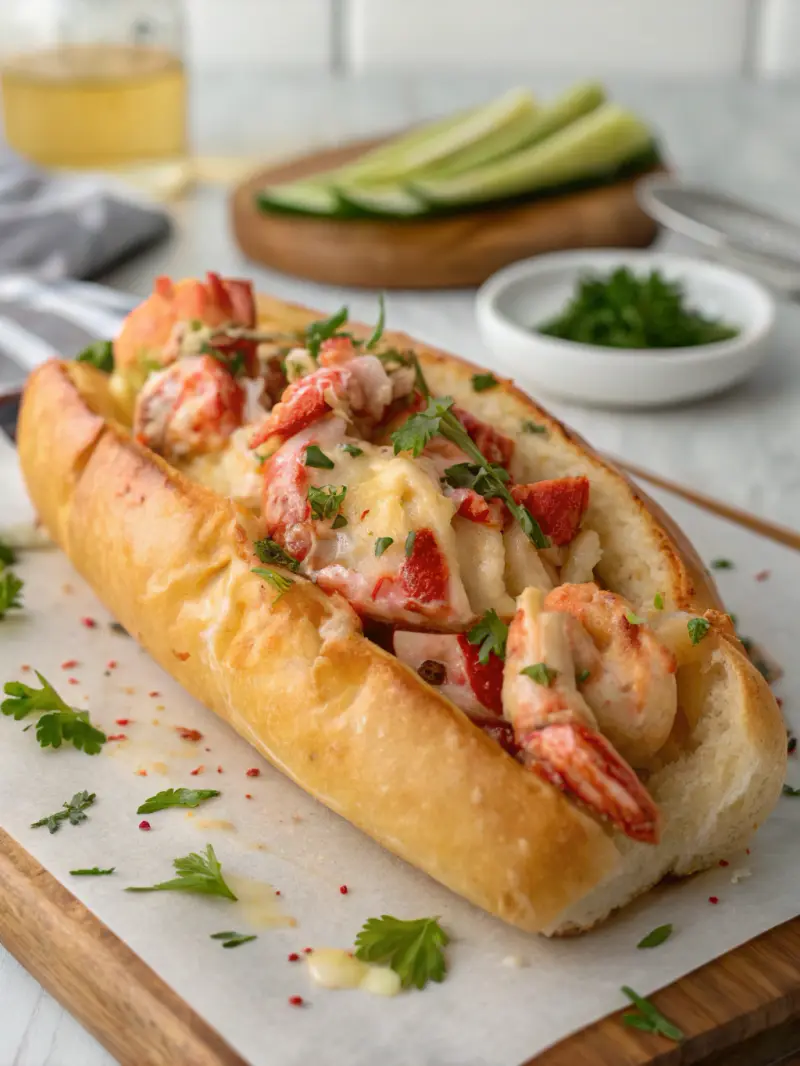 Lobster Roll Khachapuri