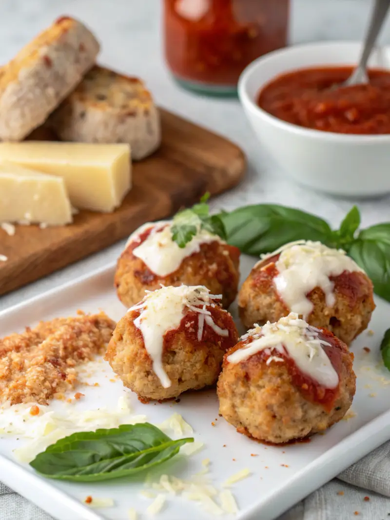 Chicken Parm Meatballs