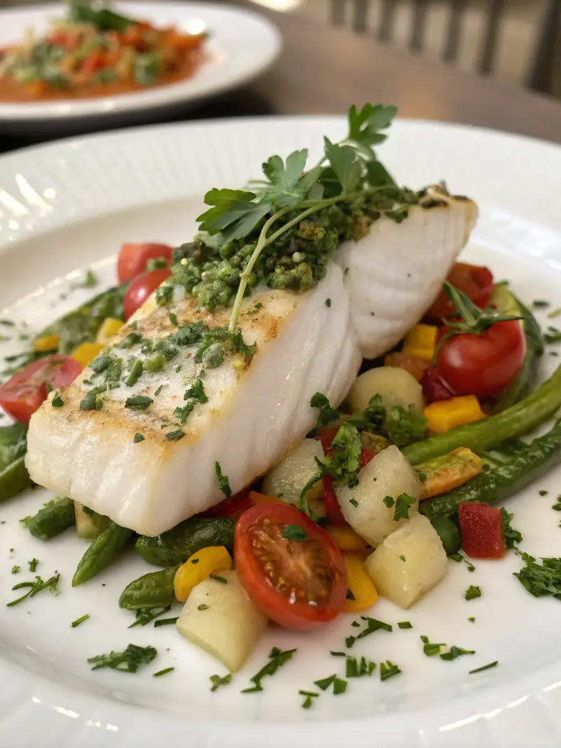 Heavenly Halibut