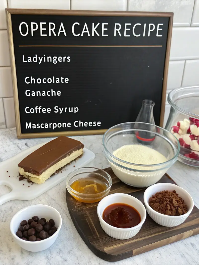opera cake recipe