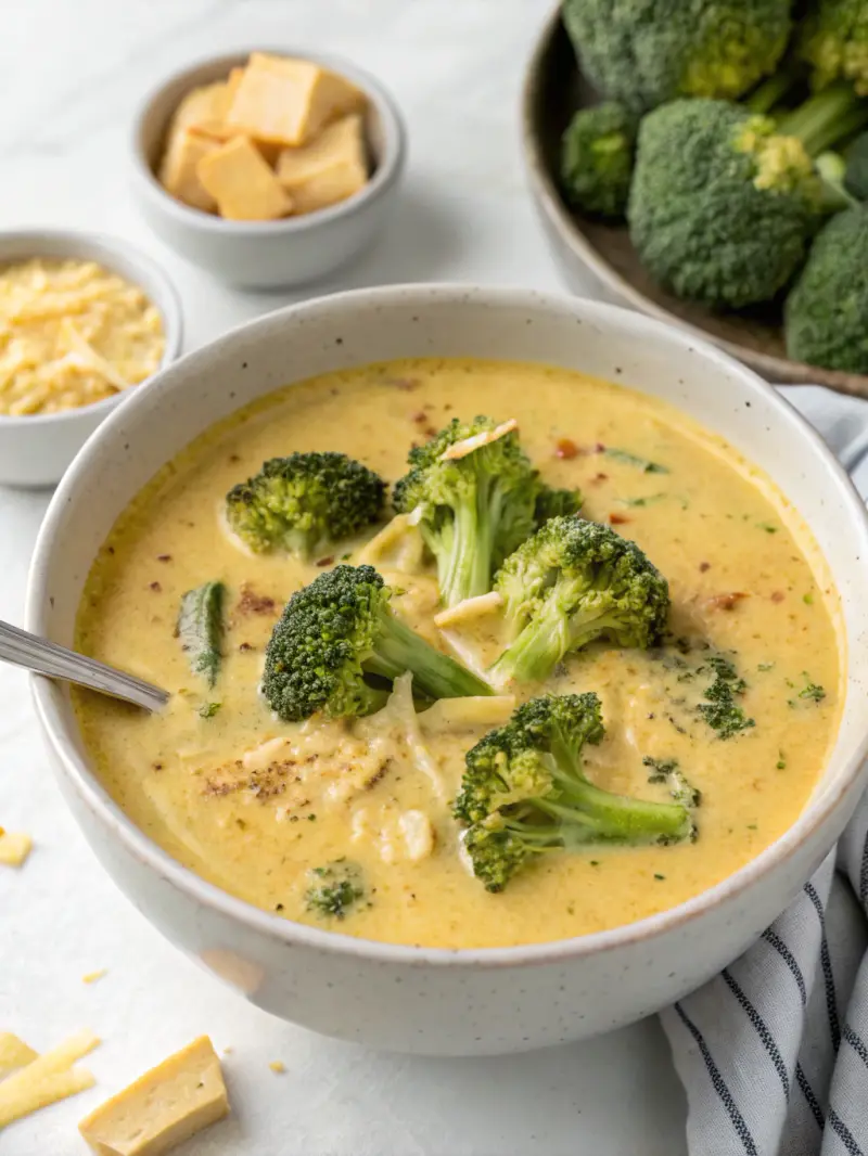 Easy Broccoli Cheese Soup