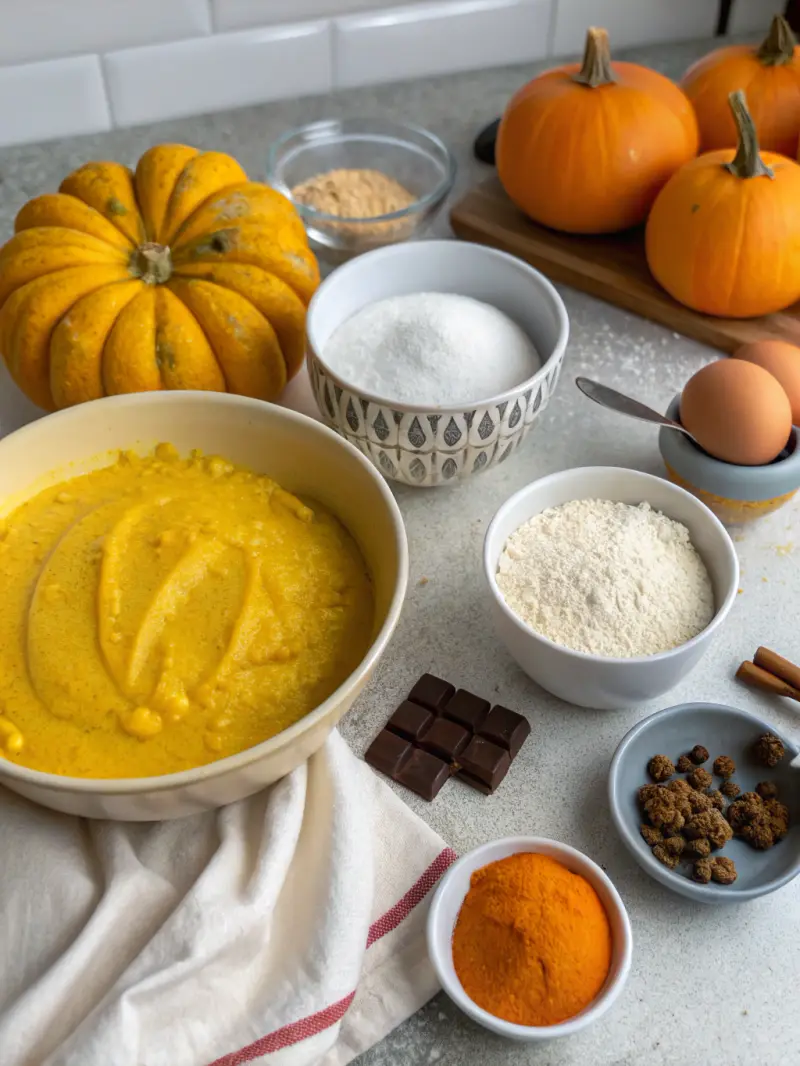 pumpkin yellow cake recipe