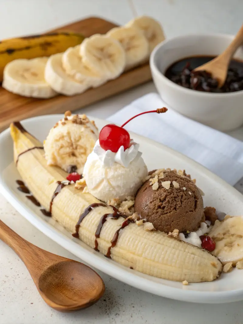 Banana Split Recipe