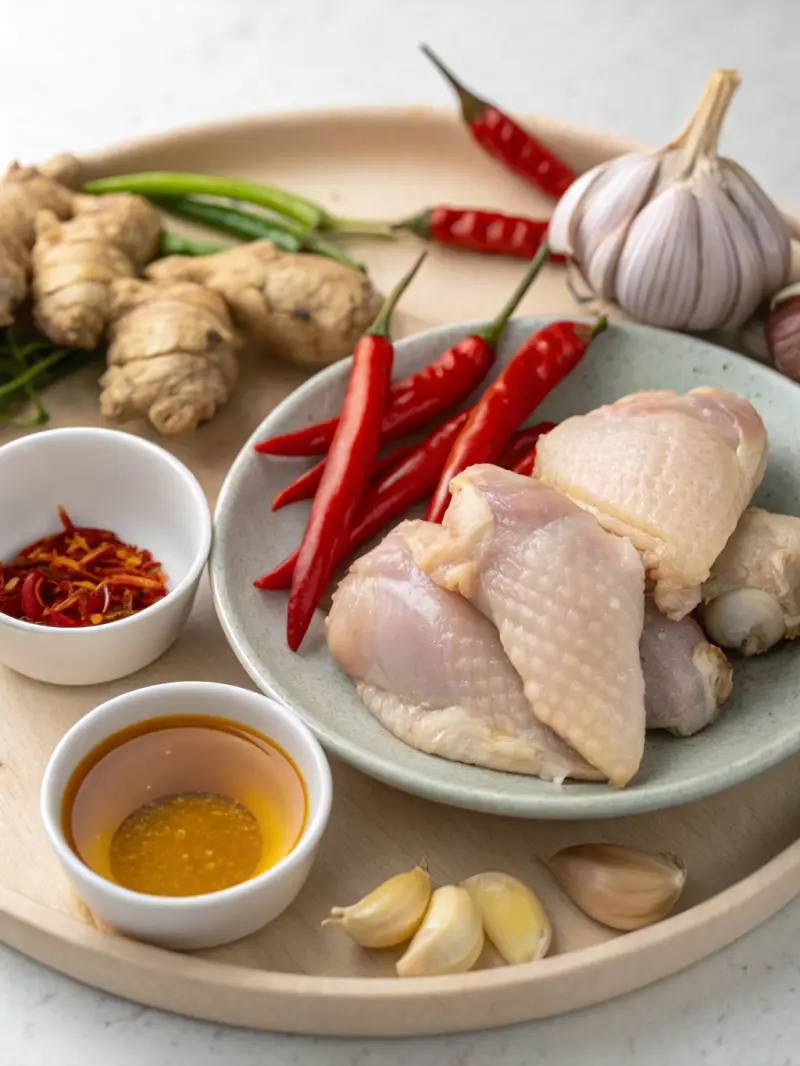 5 ingredient hot honey chicken