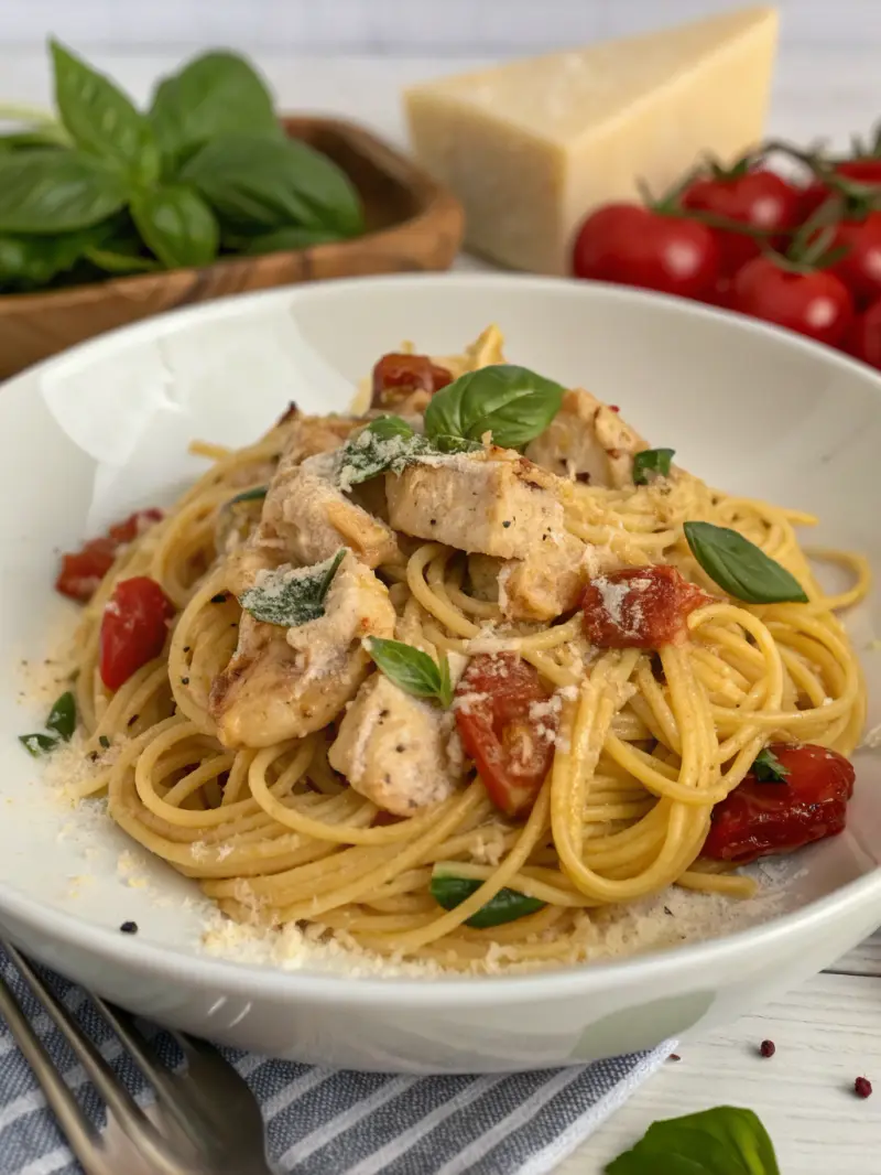 Marry Me Chicken Pasta