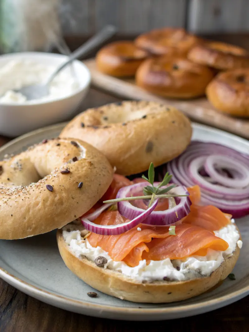 Air Fryer Bagels