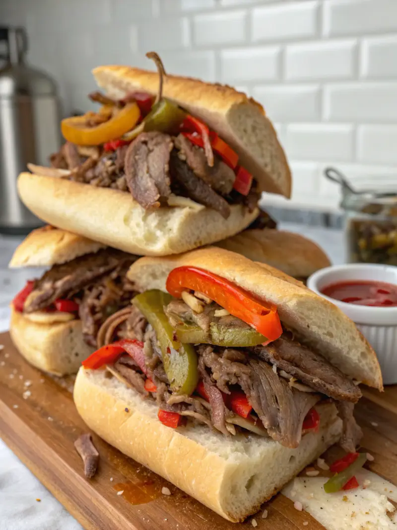 Italian Beef Sandwiches Ingredients