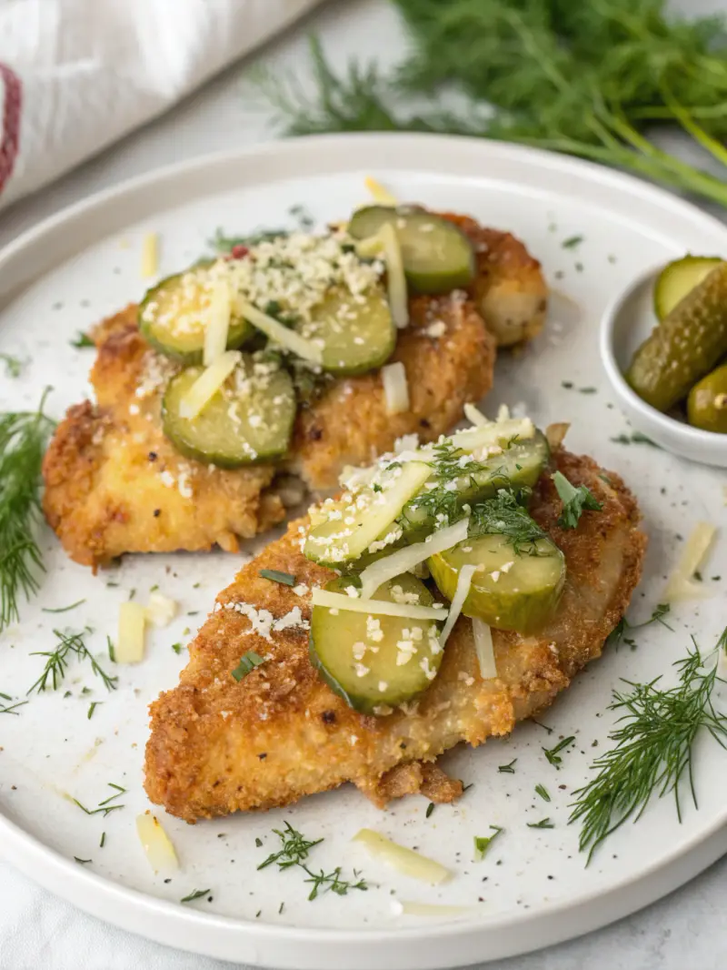 Dill Pickle Parmesan Chicken